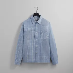 Kith Patchwork Jaydin Buttondown Shirt - Daydream