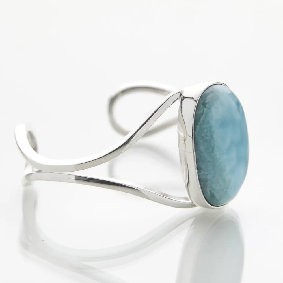 Larimar Cuff Bracelet Thalia