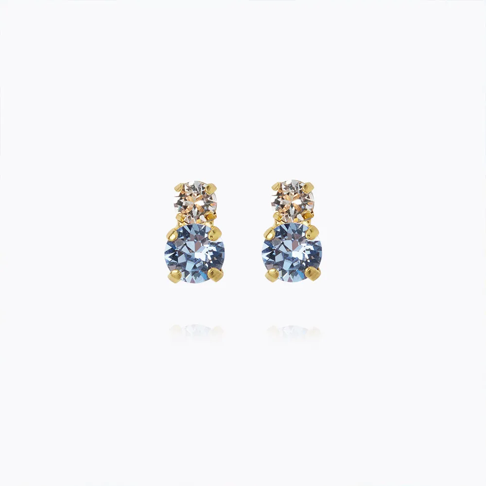 Leah Earrings / Blue Combo