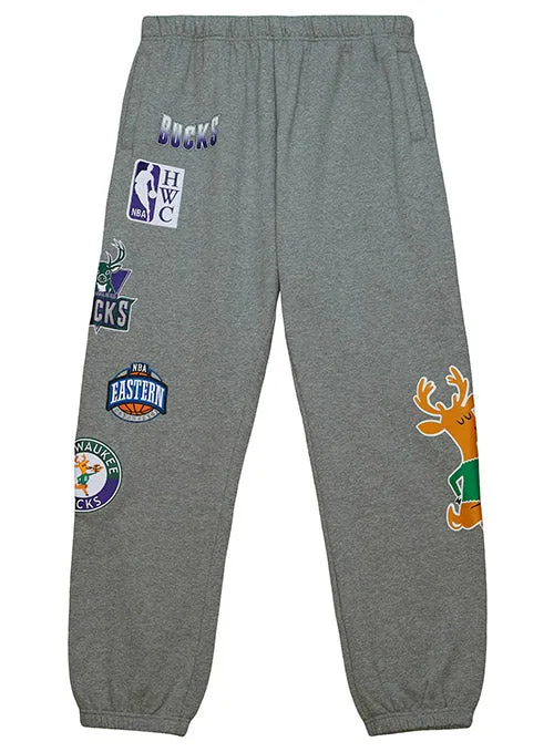 Mitchell & Ness HWC City Collection Milwaukee Bucks Jogger Pants