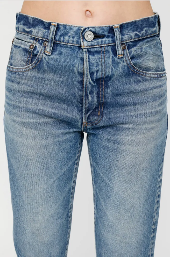 Moussy Vintage Kepner Tapered Hi- Waisted Jeans