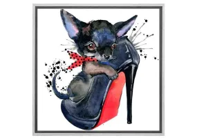 My Louboutin! | Fashion Canvas Wall Art Print