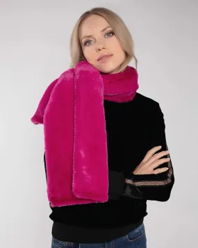 Nooki Lexington Pink Faur Fur Scarf