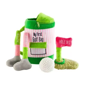 Pink Golf Bag Plush Set