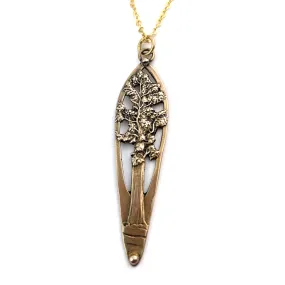 REDWOOD TREE Necklace - Bronze