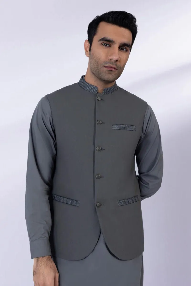 Sapphire Pakistani Mens Waistcoat SAM10