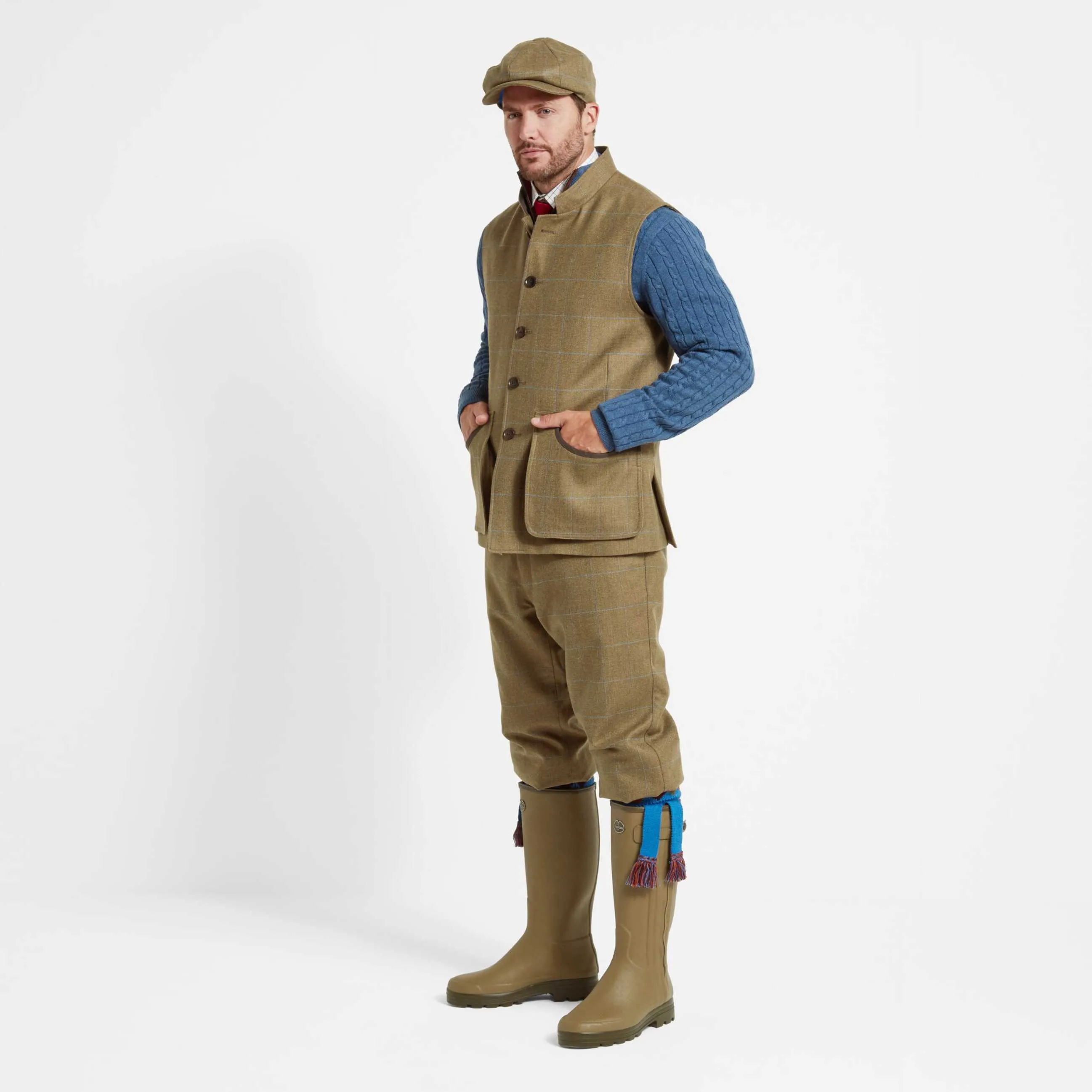 Schoffel Holcot Tweed Waistcoat