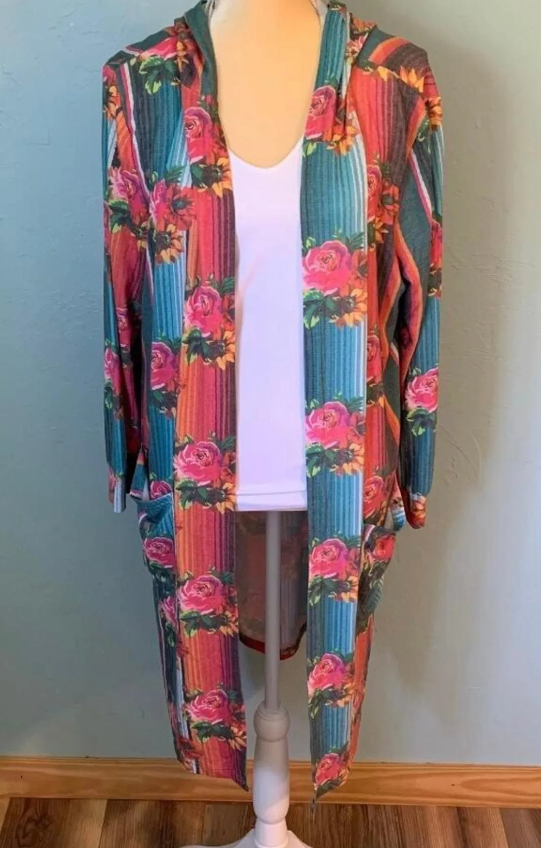 Siesta Fiesta hooded cardigan