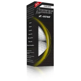 Srixon Z-Star Tour Golf Balls - Sleeve