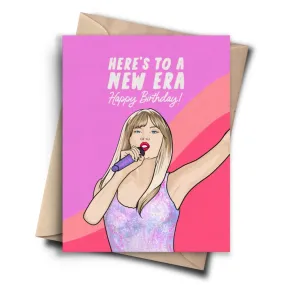 Taylor Swift Birthday Era Card