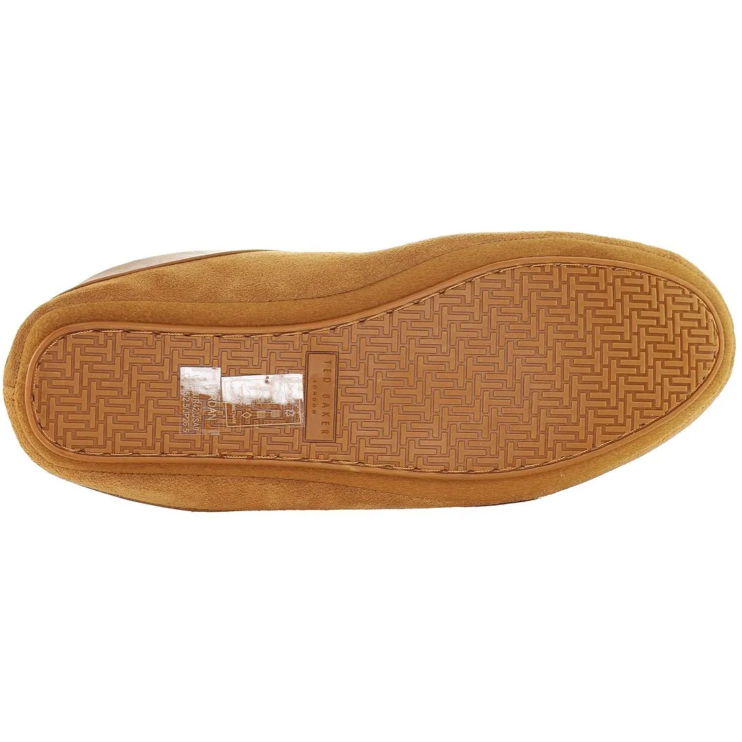 Ted Baker Irodan Mens Brown Slippers