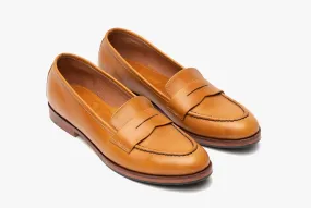 The Bonnie Penny Loafers - Cognac Tan