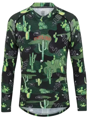 Totally Cactus Long Sleeve MTB Jersey