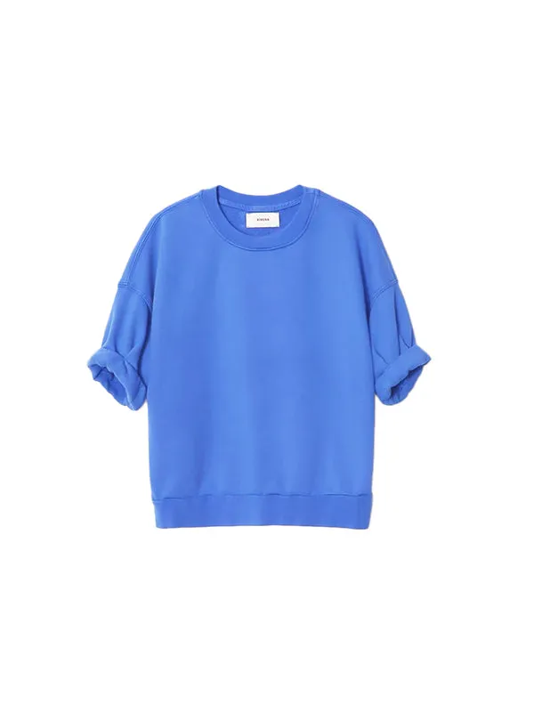 Trixie Sweatshirt in Bold Blue